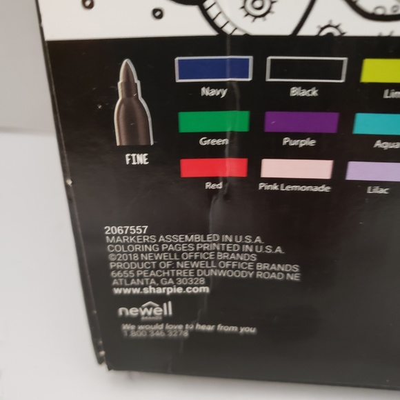 New Set Sharpie Limited Edition Metallic Fine Point Permanent Markers Coloring - Picture 8 of 8